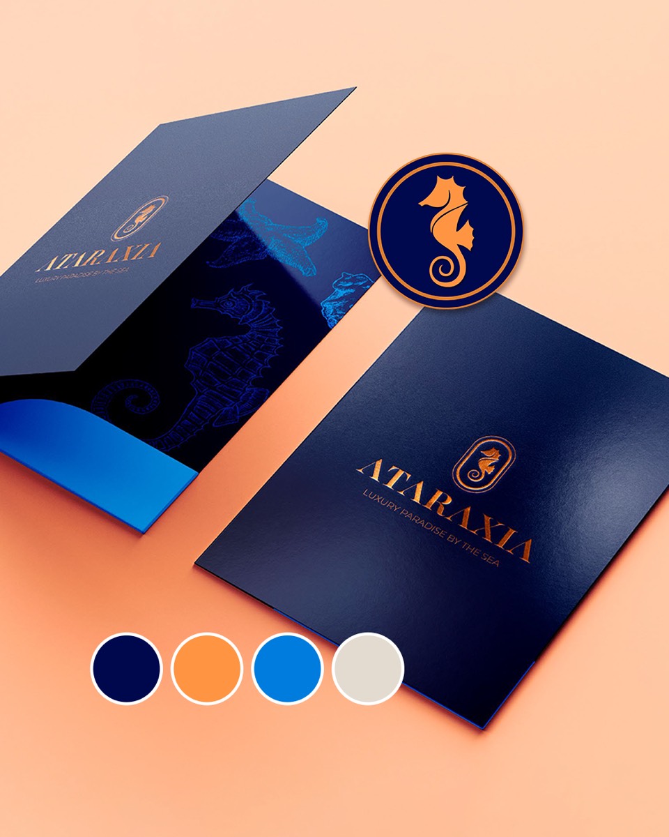 Identidad de marca Ataraxia